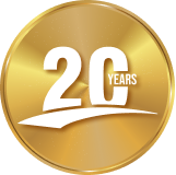 20 años de servicio
