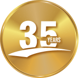 35 años de servicio