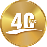 40 años de servicio